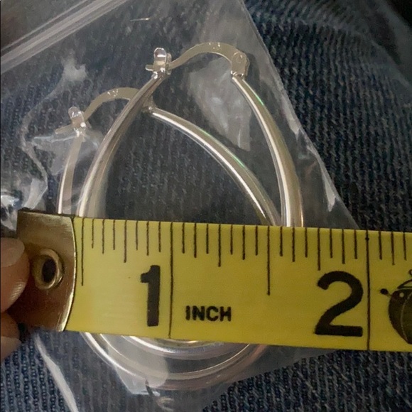 New 925 Silver Hoop Earring for Women - Picture 6 of 6